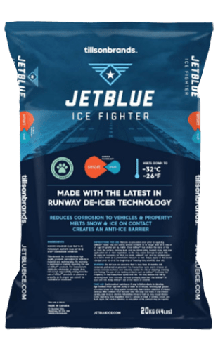 Jet Blue ice melter